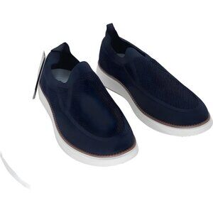 Akademiks Olney Knit Slip-On Sneakers Navy Casual Comfort Men's US 10M